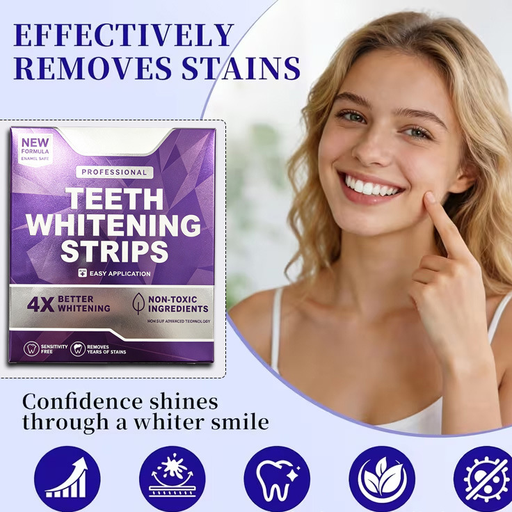 Bright Smile teeth whitening strips – view 2