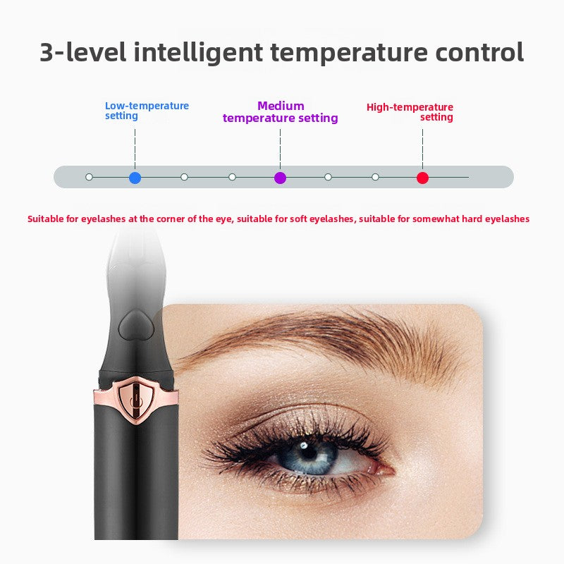 Heated rechargeable lash curler – view 4